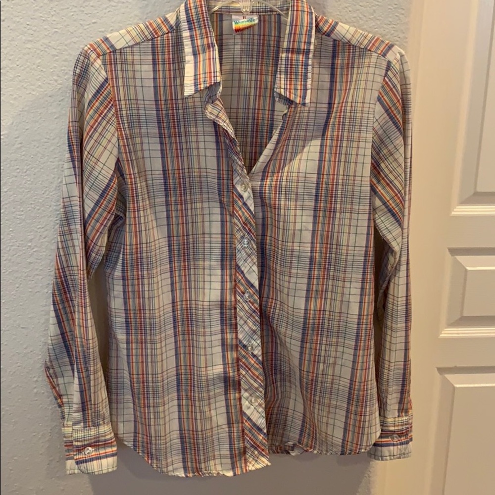 Dead stock authentic Wrangler button down